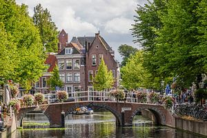 Rapenburg in Leiden van Dirk van Egmond