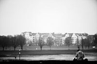 Homme devant le Rhin