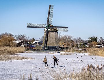 Holland in wintertijd  van Dana Oei fotografie