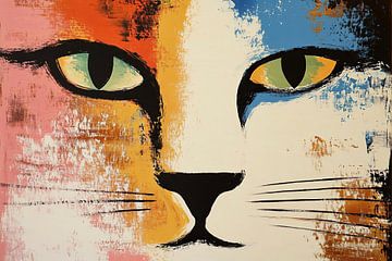 Kat Abstract van Modern Collection