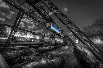 Suspension railway Wuppertal by Jens Korte