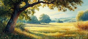 Goldener Baum | Goldenes Feld