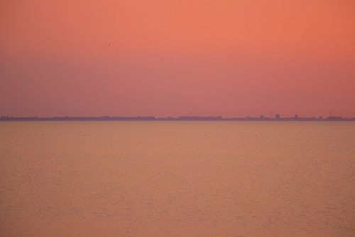 Zomeravond op de Waddenzee sur Jannie de Graaf