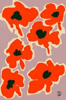 Fleurs de coquelicots vibrantes