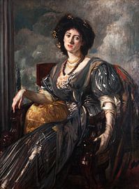 Jacques-Émile Blanche – Portrait of Lady Michelham (1905)
