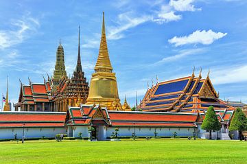 Koninklijk paleis, Bangkok  van Richard van der Woude