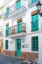 Façade typique à Cómpeta, Andalousie, Espagne par Monique van Helden Aperçu