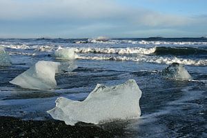 Eis am Strand