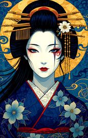 les yeux d'une geisha sur Egon Zitter