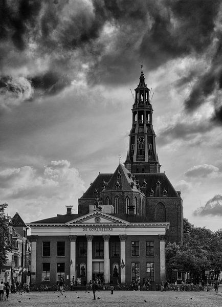 Groningen Korenbeurs kerk Nederland von Tom Poelstra