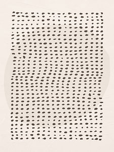 Moderne Abstrakte Organische Geometrische Farbkunst