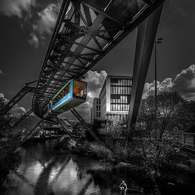 Suspension railway Wuppertal by Jens Korte