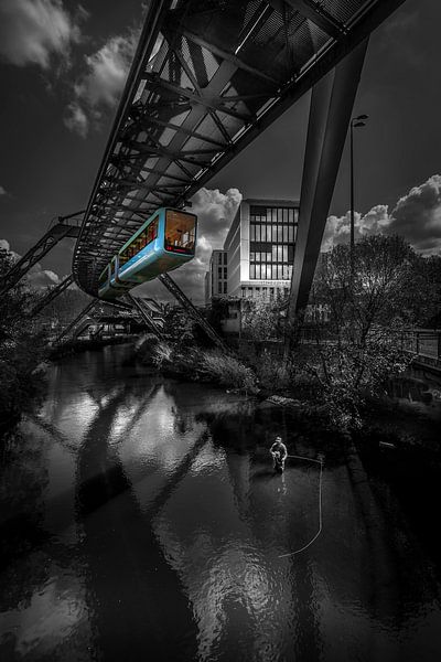 Chemin de fer suspendu Wuppertal par Jens Korte