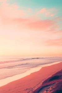 Pastellfarbener Horizont