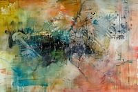 Abstract, painting expressionism