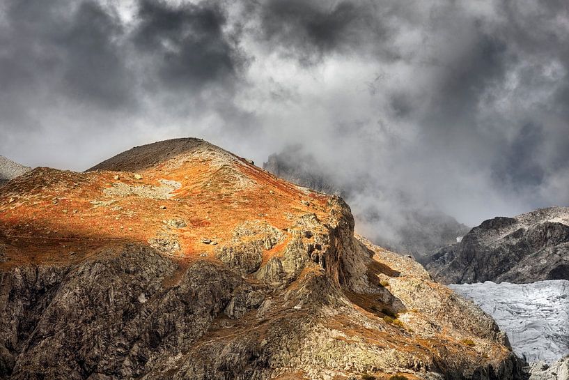 Alpen in de herfst van Ko Hoogesteger