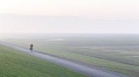 On bike