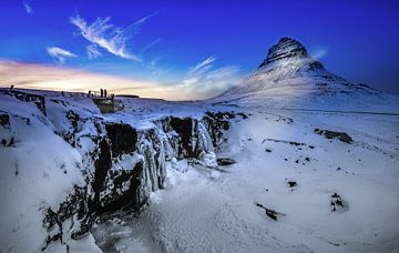 Kirkjufell IJsland van Mario Calma