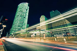 Berlin - Potsdamer Platz bei Nacht