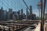 View on Manhattan from Brooklyn Bridge