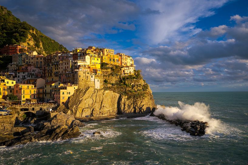 Manarola des Cinque Terre en Italie par Robert Ruidl