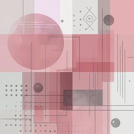 Bauhaus roze van Kay Weber