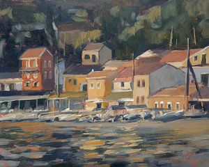 Sonnenaufgang in Loggos, Paxos