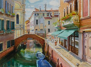 Slenteren door Venetië