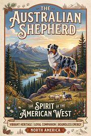 The Australian Shepherd by Theodor Decker