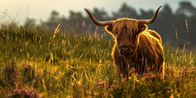 Rustic Charm of the Scottish Countryside by Vlindertuin-Art