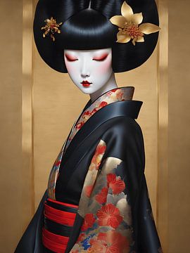 Geisha by Jolique Arte