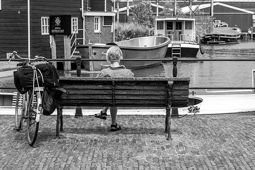 Pause in Uitgeest von Erwin Schenk