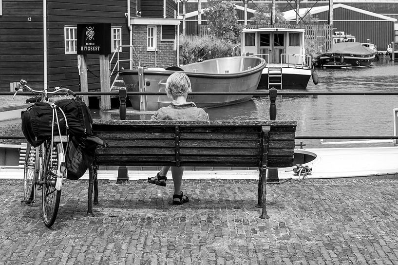 Pause in Uitgeest von Erwin Schenk