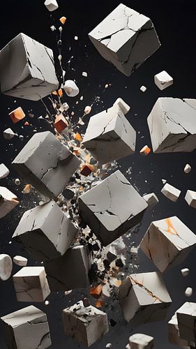 Cubes dynamiques dans le mouvement abstrait