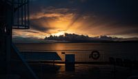 Ochtend veerboot naar Vancouver