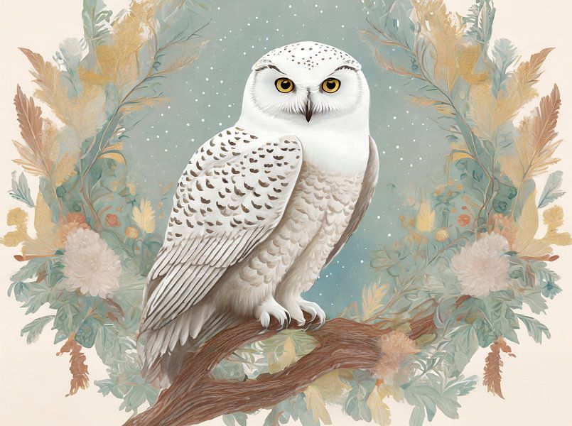 Sneeuwuil van Kees van den Burg