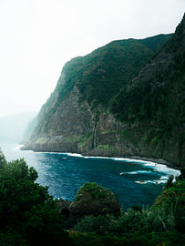 Madeira-Seixal-Wasserfall