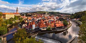 Blick auf Cesky Krumlov