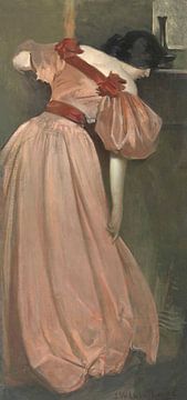 Portrait Study in Pink (The Pink Gown), John White Alexander
