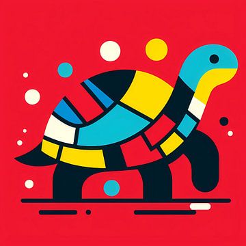 Schildpad graphic van Tatjana Korneeva