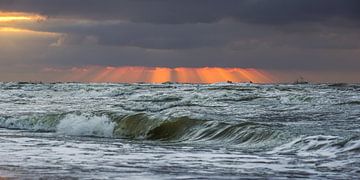 Water, wind en golven van Dirk van Egmond