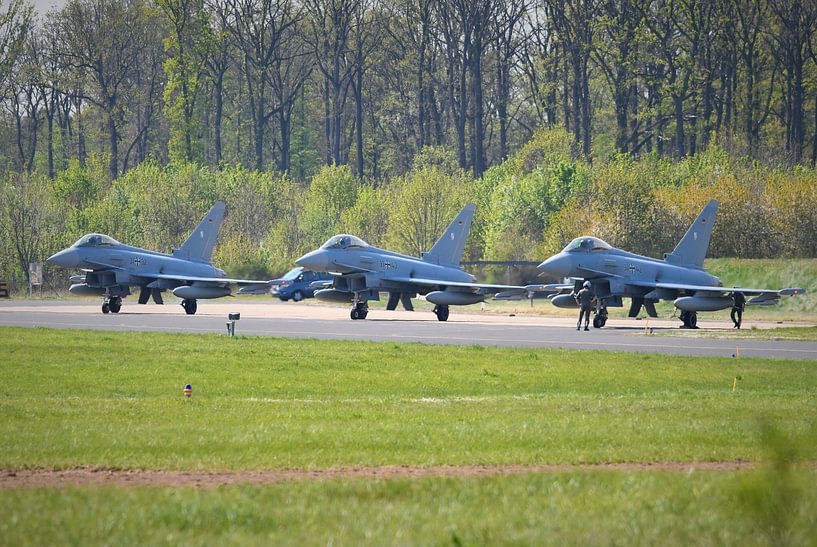Eurofighter Typhoon / laatste kans / 31+32 / 31+43 / 31+42 / ETNN van Thomas Laptin