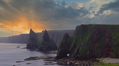 Uitzicht op de Duncansby Head Stacks