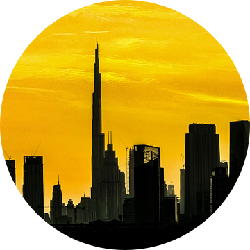 Dubai silhouet van Chantal CECCHETTI