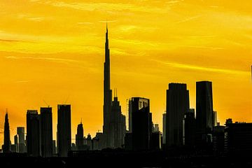 Dubai silhouet van Chantal CECCHETTI