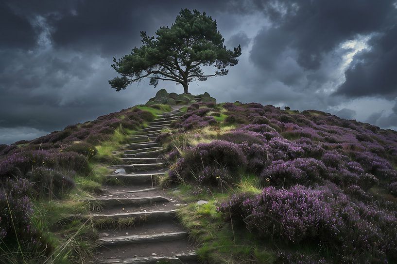 Lichtzauber im Nebel von fernlichtsicht