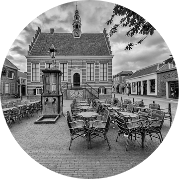 Oude Stadhuis en Waterpomp te IJsselstein. van Tony Buijse