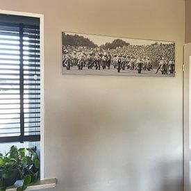 Klantfoto: Start 350cc 1975 TT Assen van Harry Hadders Design, als ArtFrame
