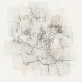 Japandi / Wabi-Sabi Art : Minimalisme aux couleurs neutres sur Studio Pieternel