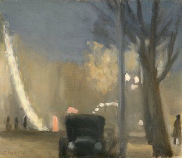 Clarice Beckett-Collins Street, Abend